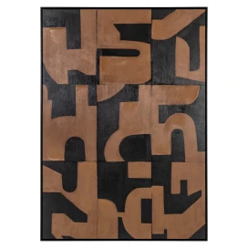 Wall art Cascade brown