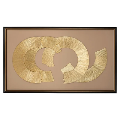 Wall art Eden black/gold