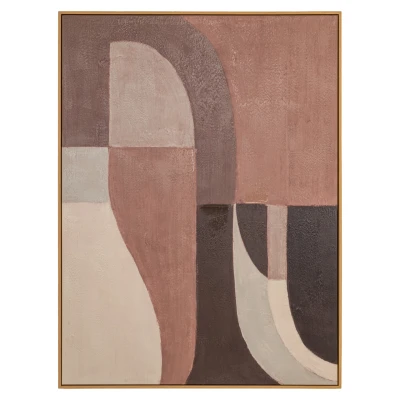 Wall art Tatu left brown