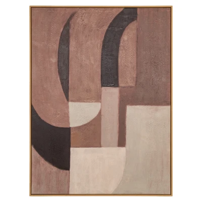 Wall art Tatu right brown