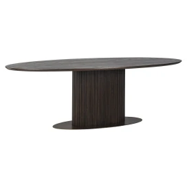 Eettafel Luxor ovaal 300 (Brown)