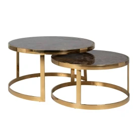 Salontafel Conrad set van 2 (Gold)