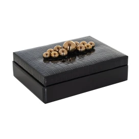 Opbergbox Nina groot (Black)