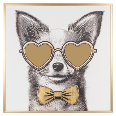 Wall art Bodhy black/gold