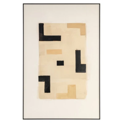 Wall art Vortex beige right