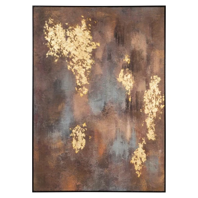 Wall art Golden gleam gold