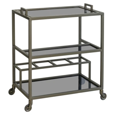 Trolley Ruinart brass antique