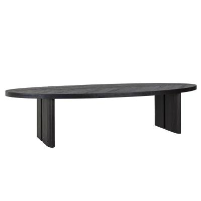 Eettafel Lilly 330 ovaal (Dark coffee)