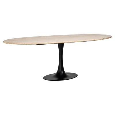 Eettafel Hampton ovaal 230 (Black)