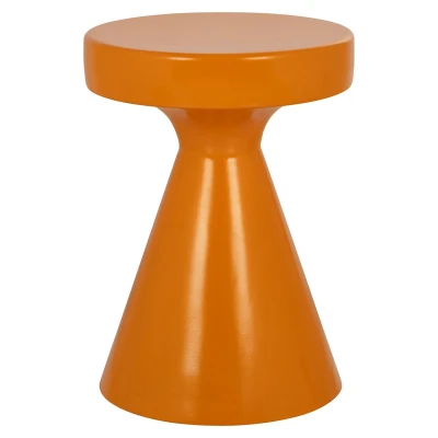 Bijzettafel Kimble oranje klein 30Ø