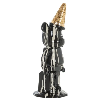 Deco object icebear zwart (Black)