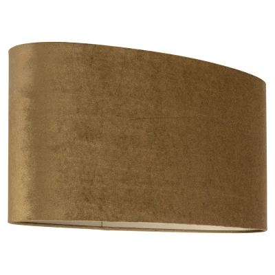 Lampenkap Addy  gold velvet, ovaal (Gold)