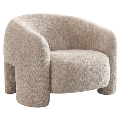 Fauteuil Milania lovely beige (Be Lovely 170 Beige)