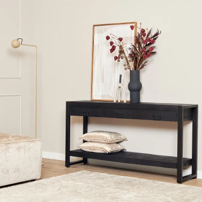 Sidetable Boaz Black | 150 cm